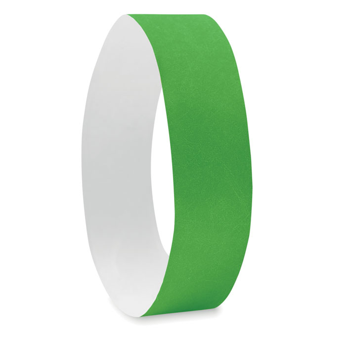 Bracelet de contrôle personnalisé TYVEK® Vert 